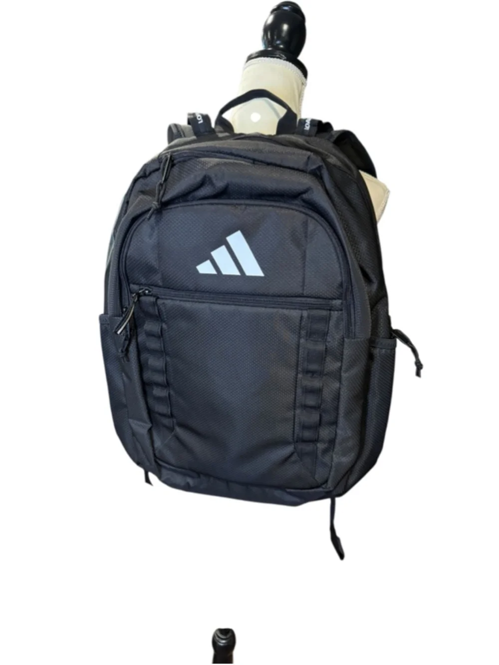Women's Adidas Black Excel 7 Backpack One Size - Picture 2 of 8